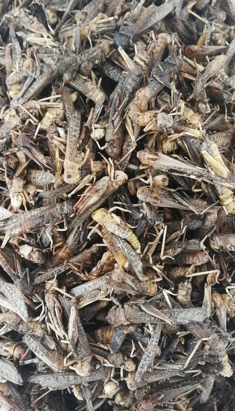 Bulk Wholesale Supplier of Defatted Dried Grasshopper Powder image thumbnail