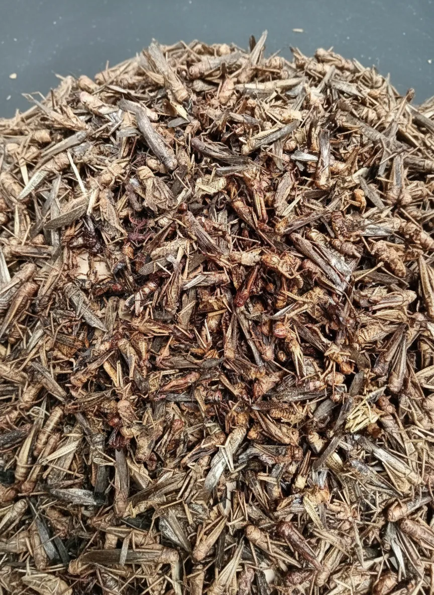 Bulk Dried Grasshoppers for Commercial Laying Hen Farming image thumbnail