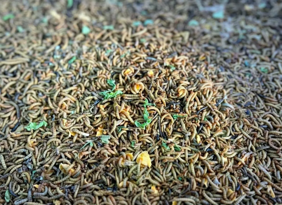 bulk black soldier fly larvae wholesale manufacturer China image thumbnail