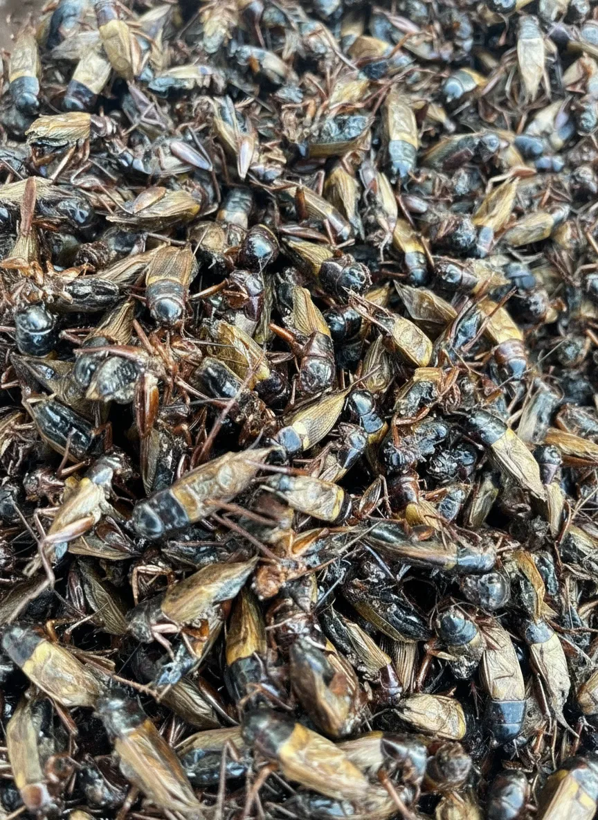 Bulk Dried Crickets for Pet Food Production image thumbnail