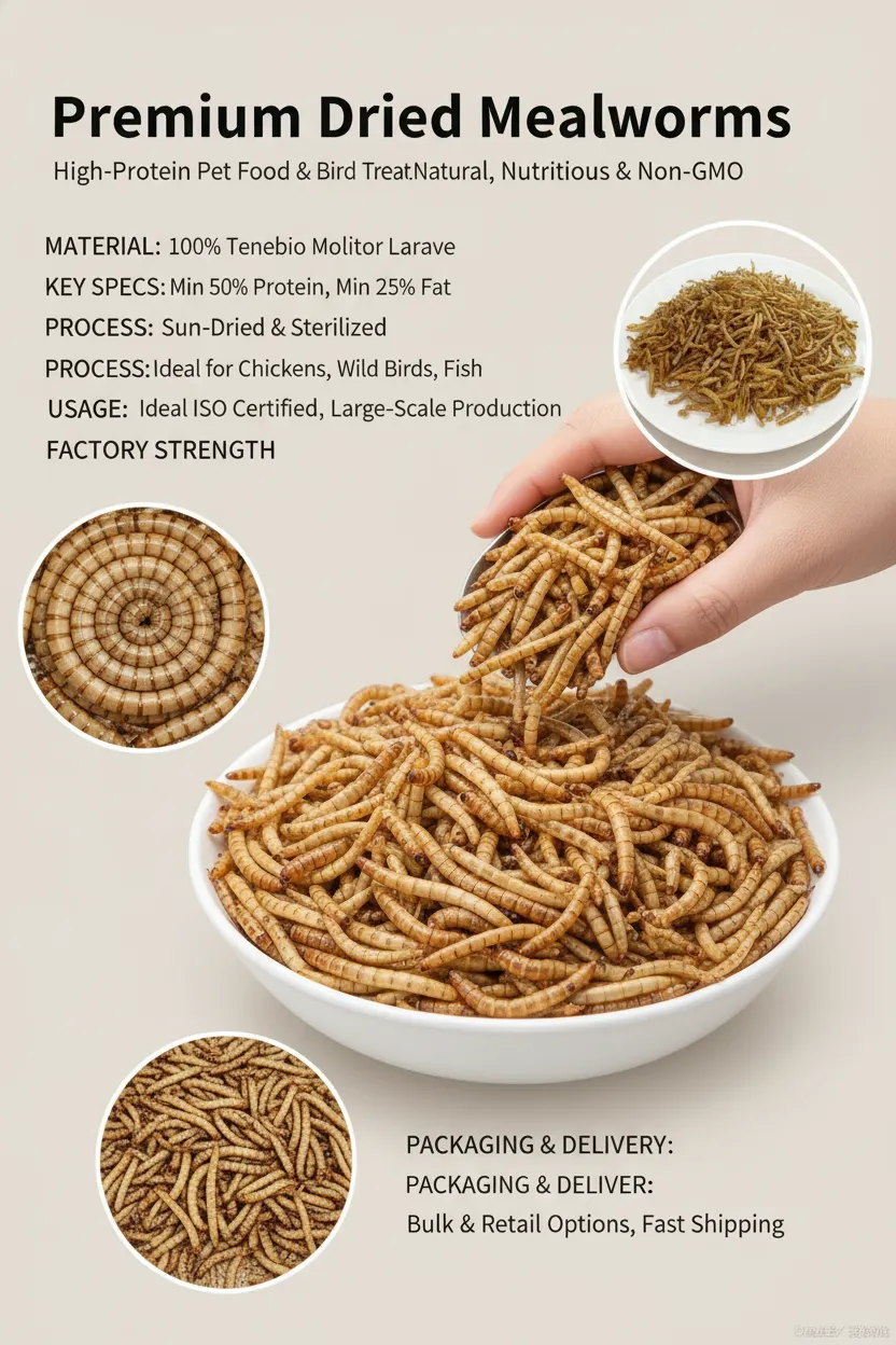 bulk mealworms for layer poultry feed supplier