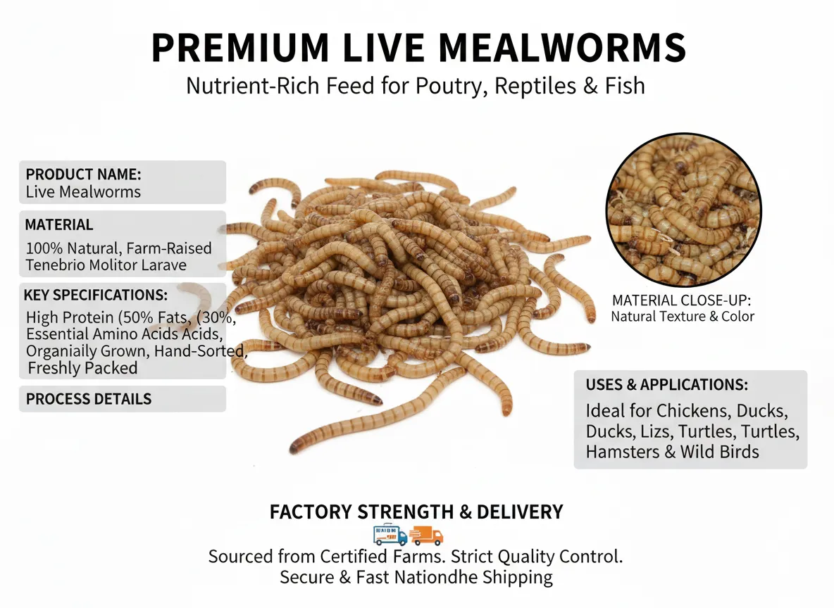 bulk mealworm powder for pet food formula factory