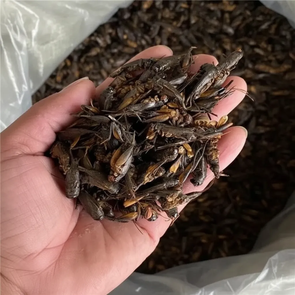 Bulk Wholesale Supplier of Organic Dried Crickets