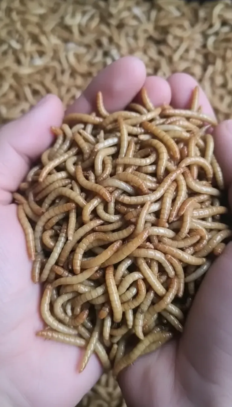 Non-GMO organic bulk mealworms wholesale supplier image thumbnail