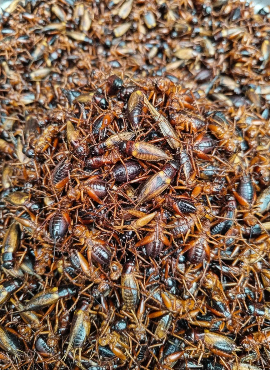 Bulk Wholesale Dried Crickets for Poultry Feed image thumbnail