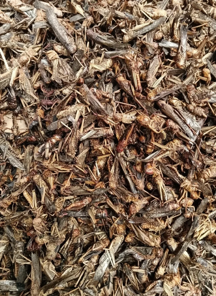 Dried Locust Supplier for Pet Food image thumbnail