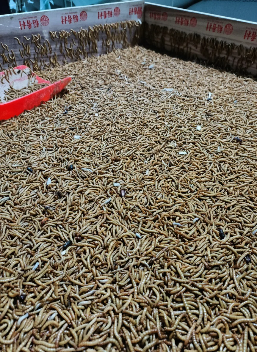 Custom packaging bulk dried mealworms supplier image thumbnail