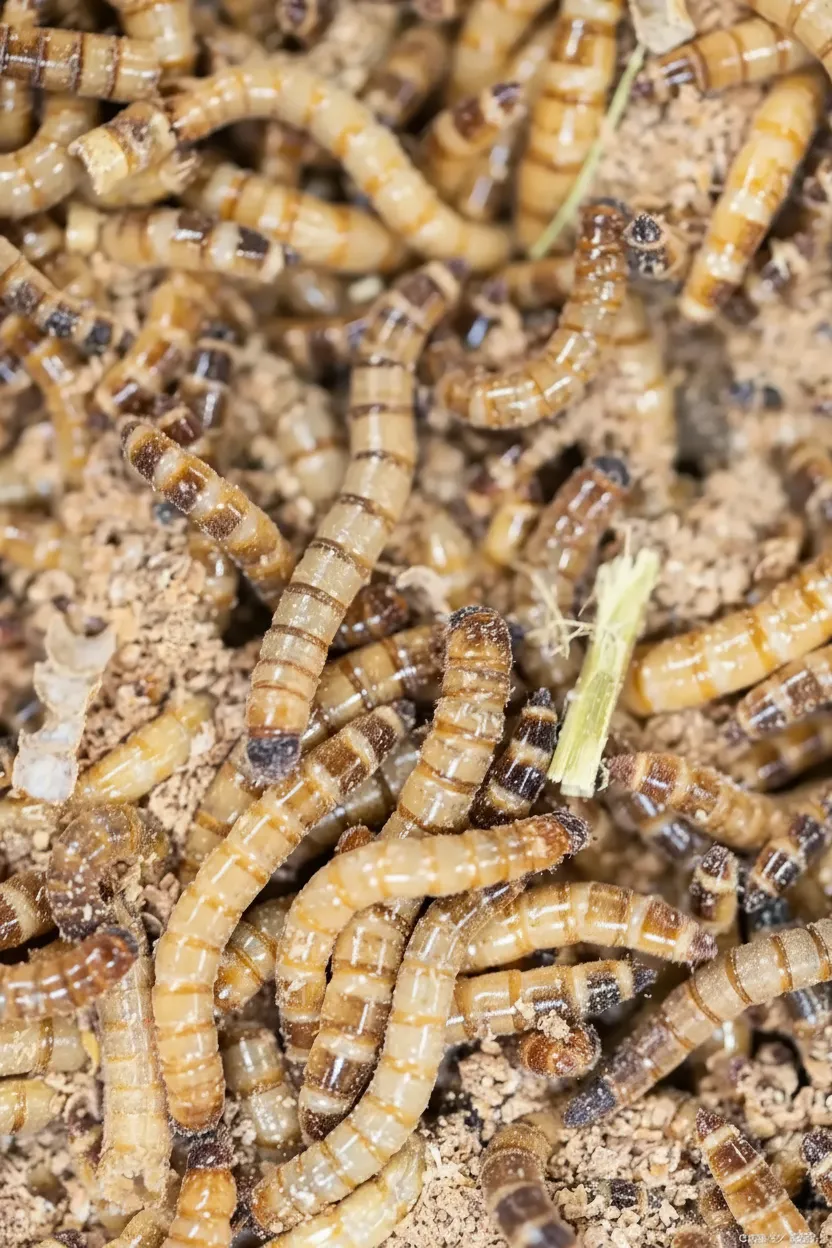 Non-GMO organic bulk mealworms wholesale supplier image thumbnail