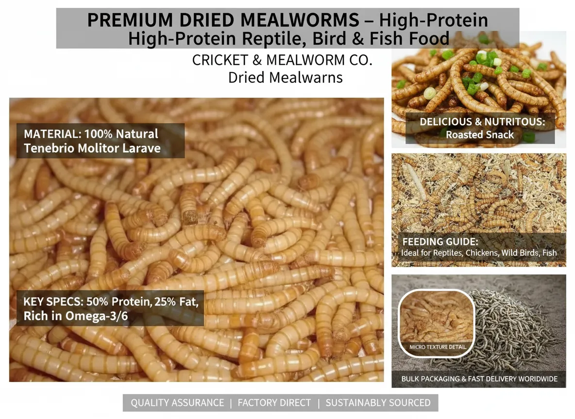 US FDA-Certified Mealworm Wholesale