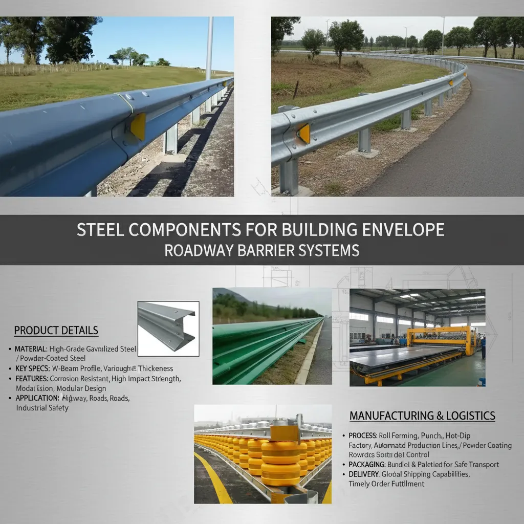 Steel components for building envelope supplier