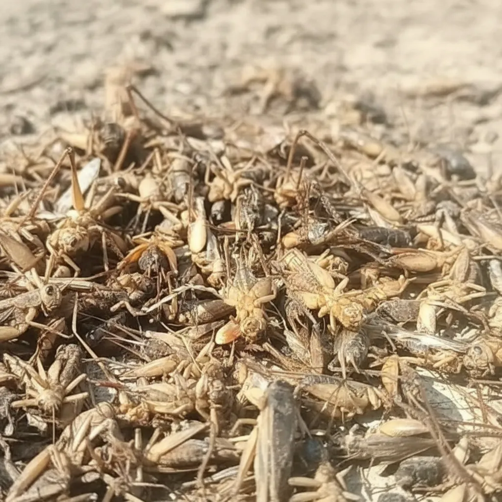 Bulk Wholesale Supplier of Organic Dried Crickets image thumbnail