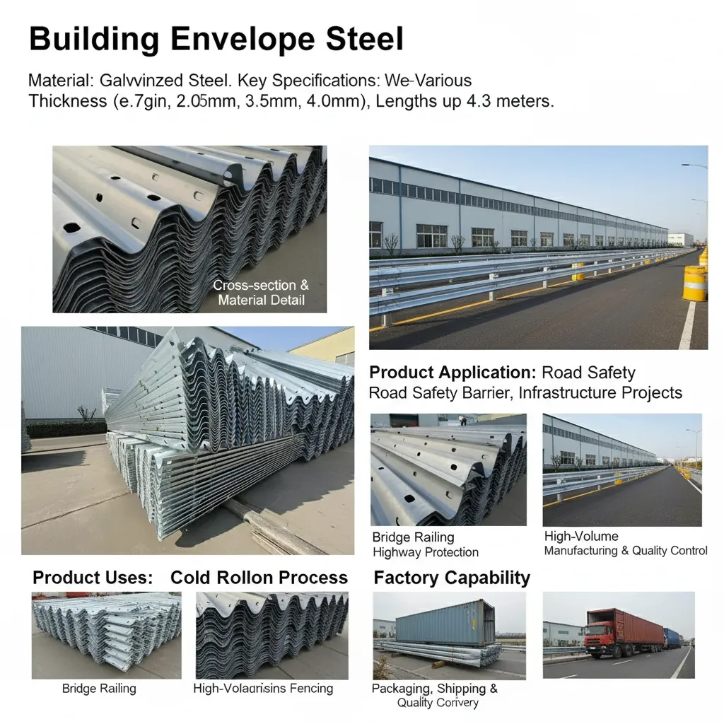 Building envelope steel supplier