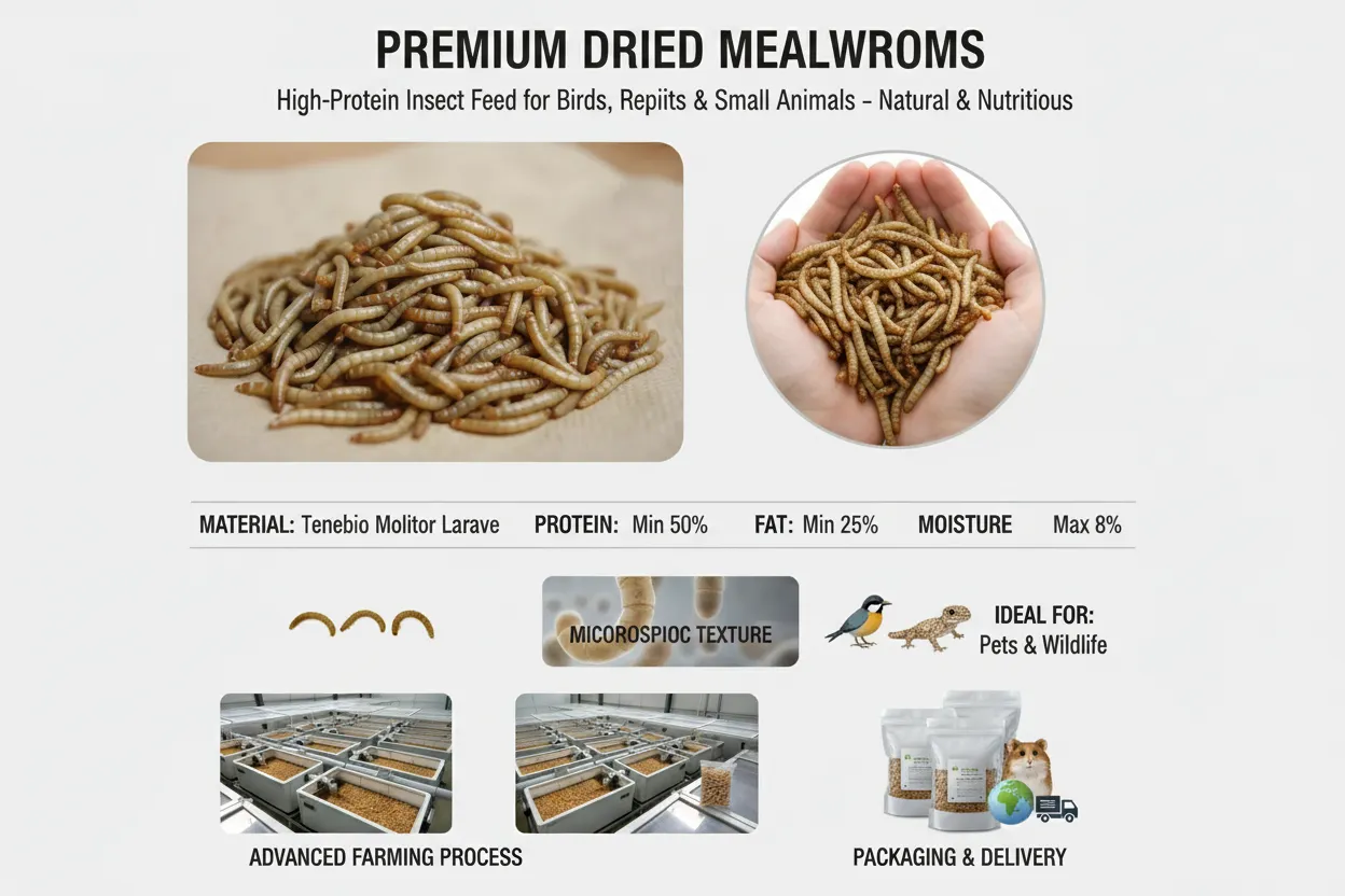 Exotic pet calcium worm food wholesale