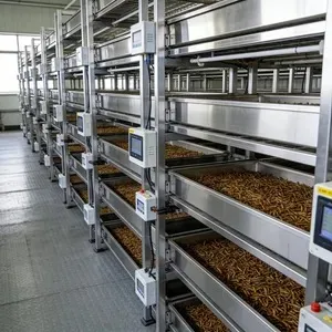 organic mealworms for organic animal feed image thumbnail