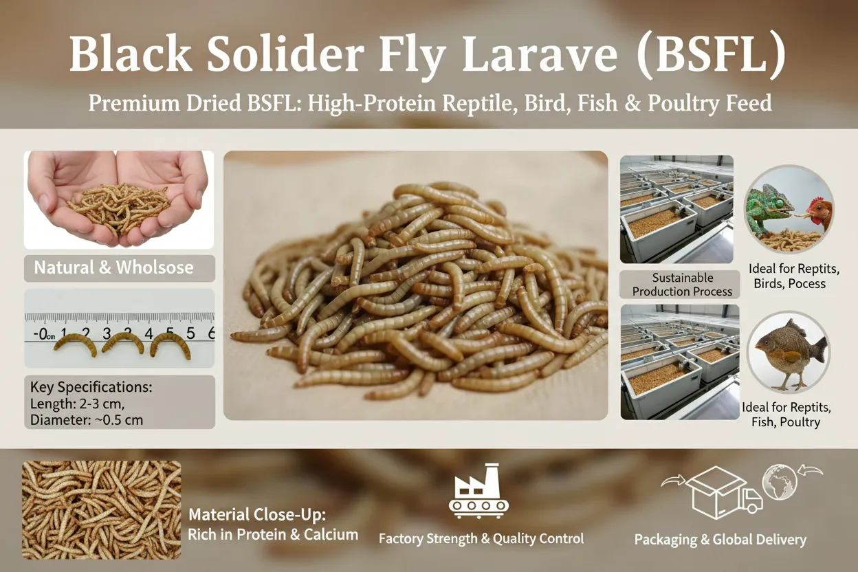 Exotic pet calcium worm food supplier