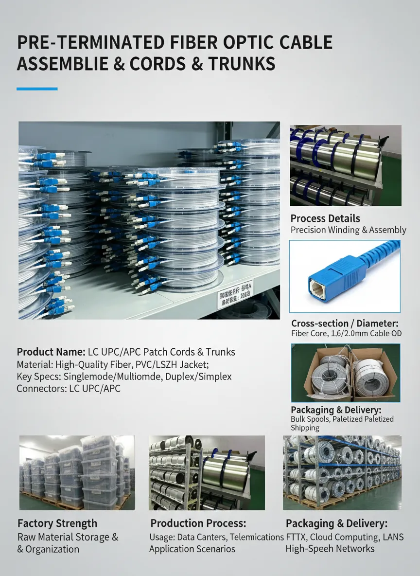 Telecom low loss fiber supplier