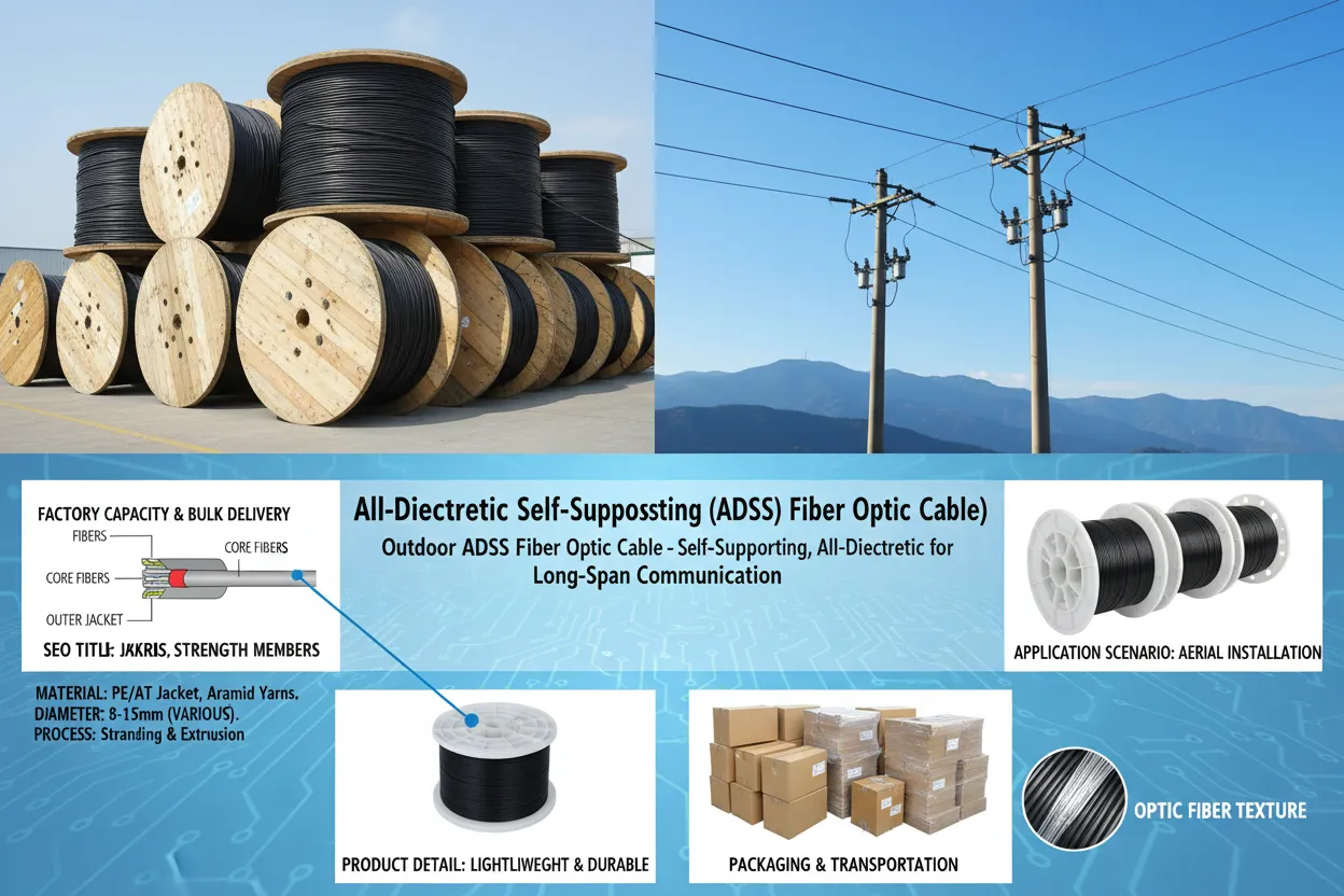 OM2 multimode fiber optic cable bulk roll manufacturer