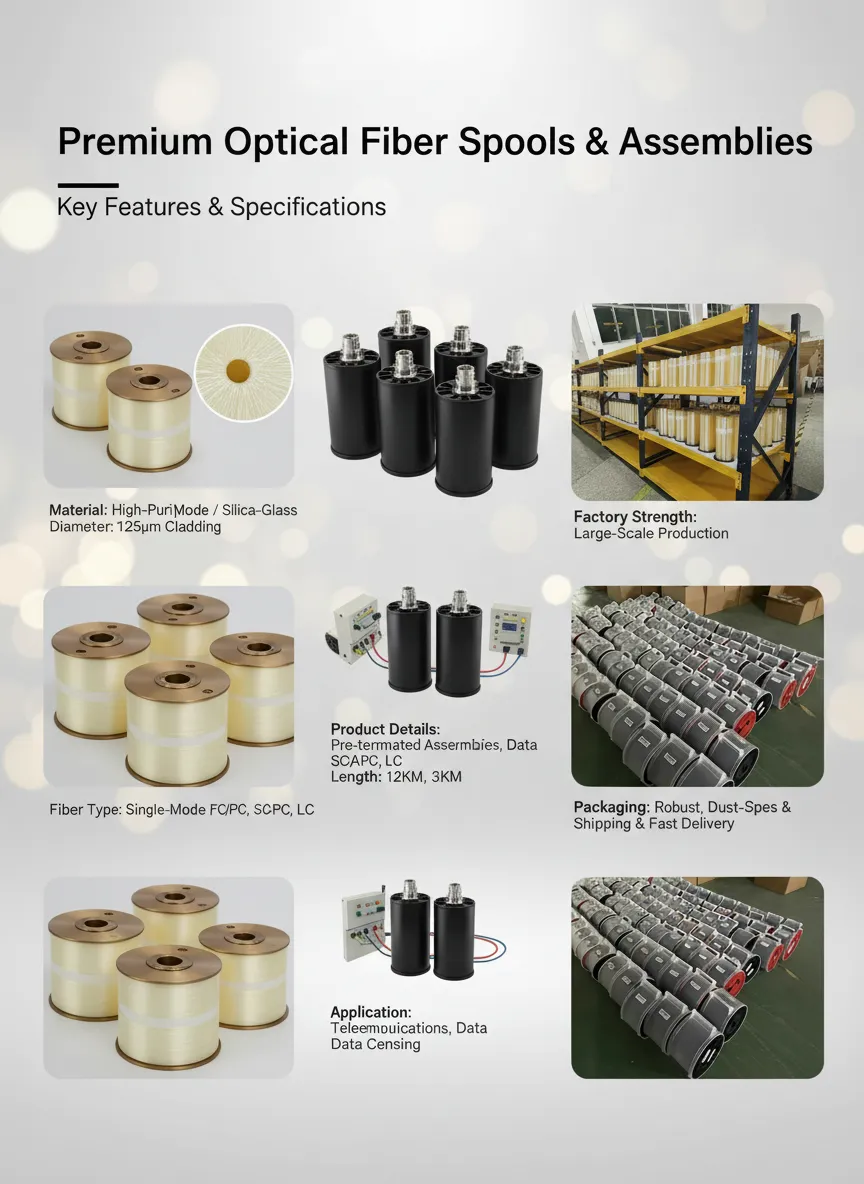 Sensing specialty fiber supplier