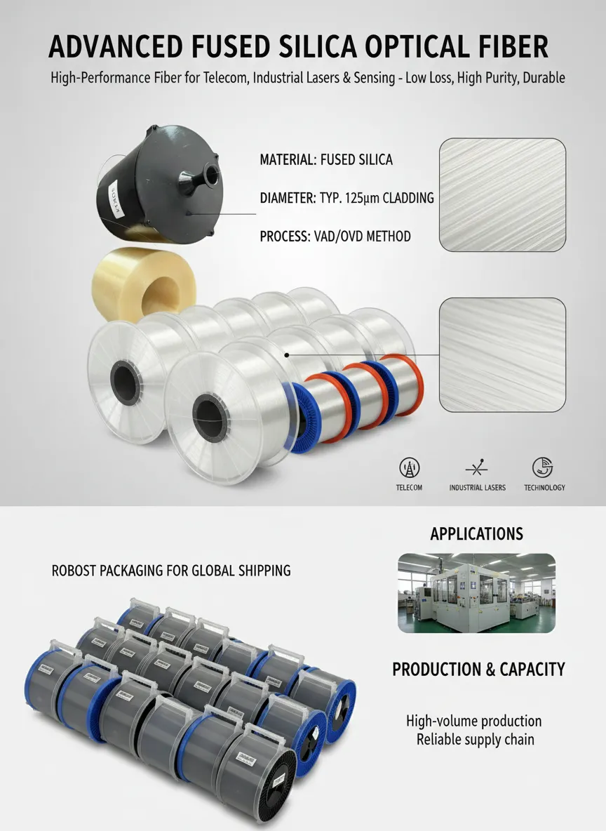 Erbium doped specialty fiber supplier