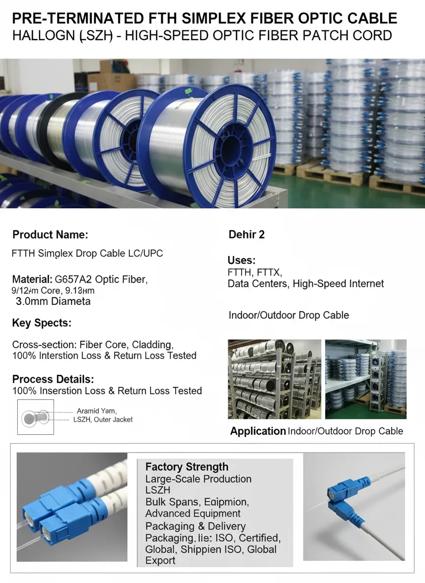 Telecom low loss fiber manufacturer