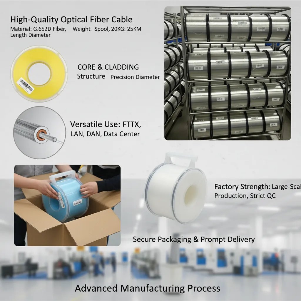G652D Low-Loss Fiber wholesale