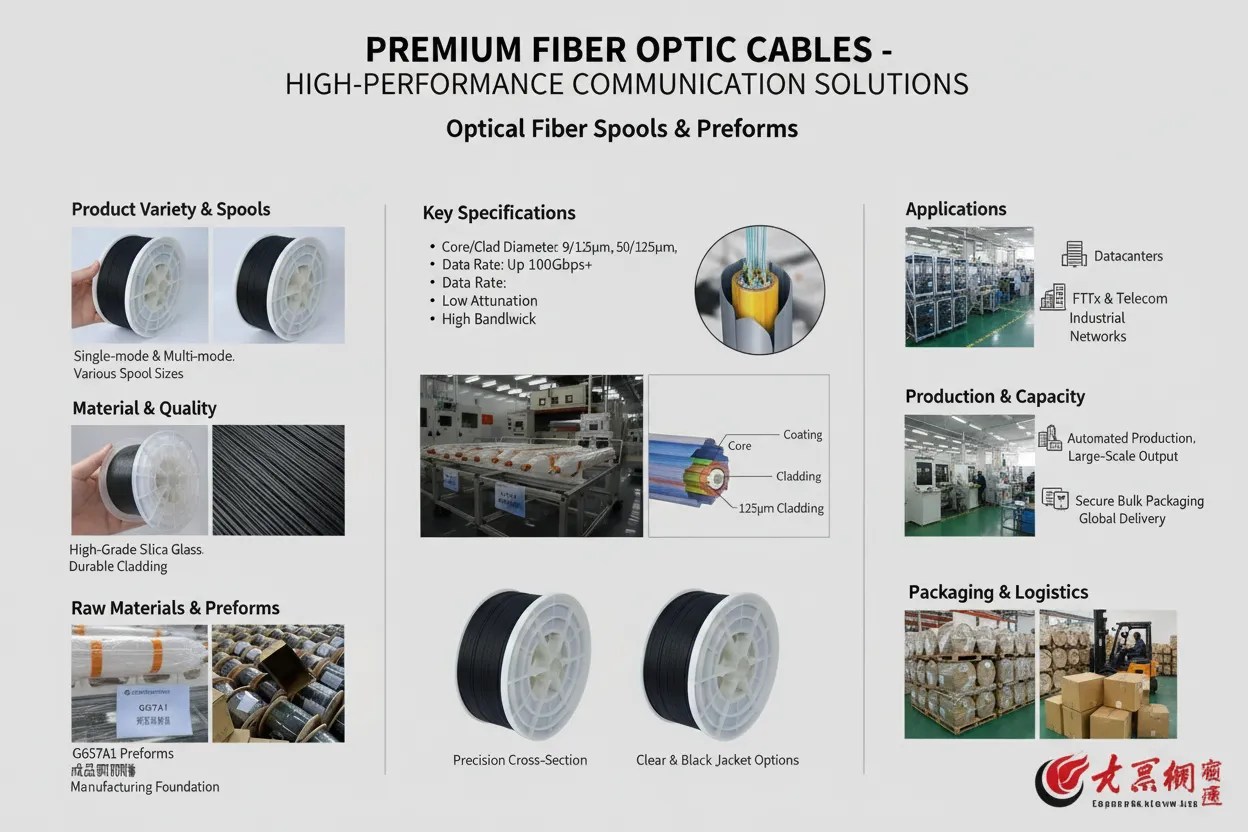 Lightweight indoor fiber cable wholesale