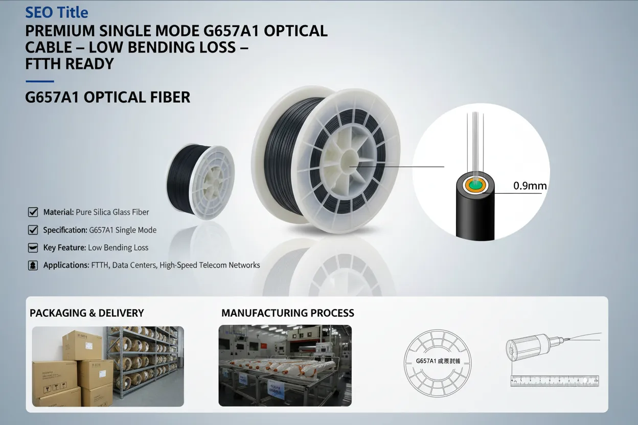 Lightweight indoor fiber cable manufacturer