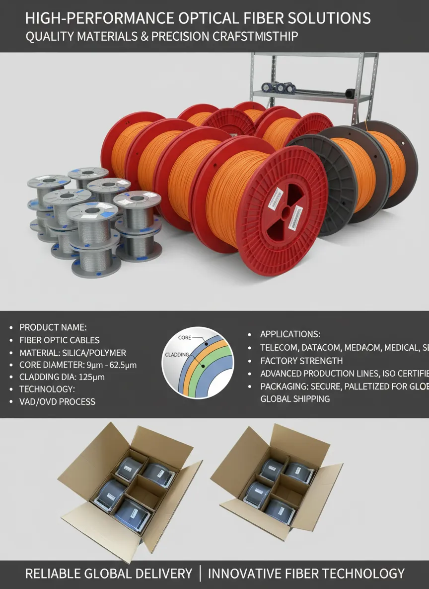 Low-Loss Fiber Optic Cable manufacturer