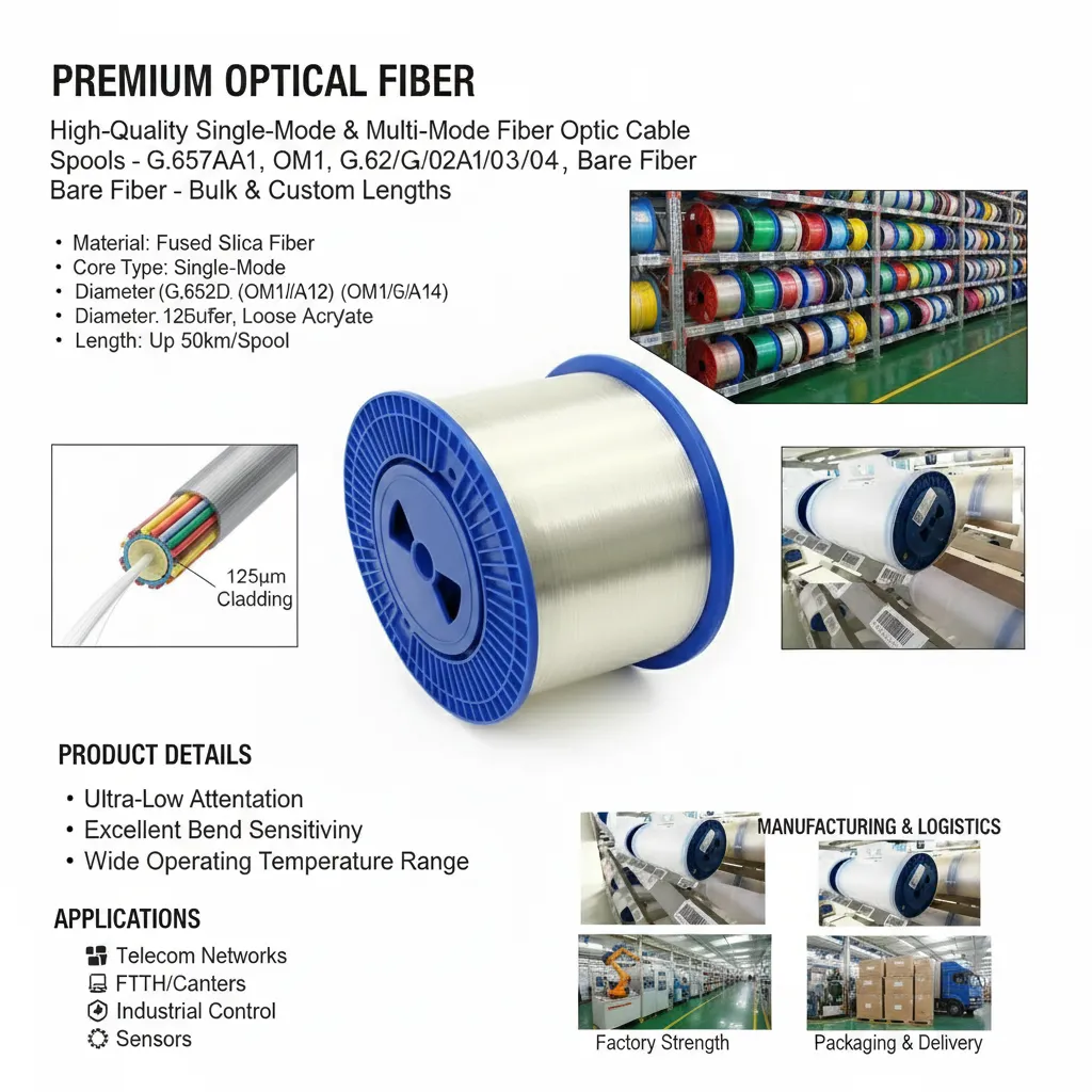 G657A2 Low Loss Optical Fiber wholesale