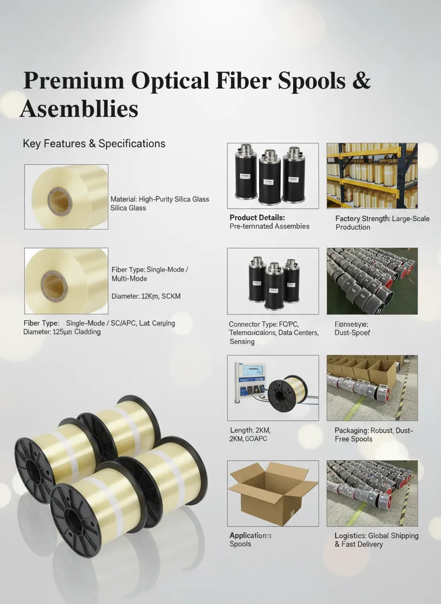Sensing specialty fiber manufacturer