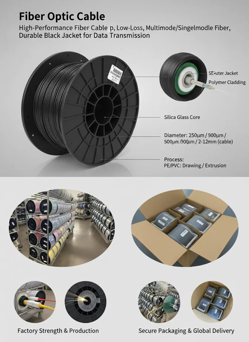 Long Distance Low-Loss Fiber supplier