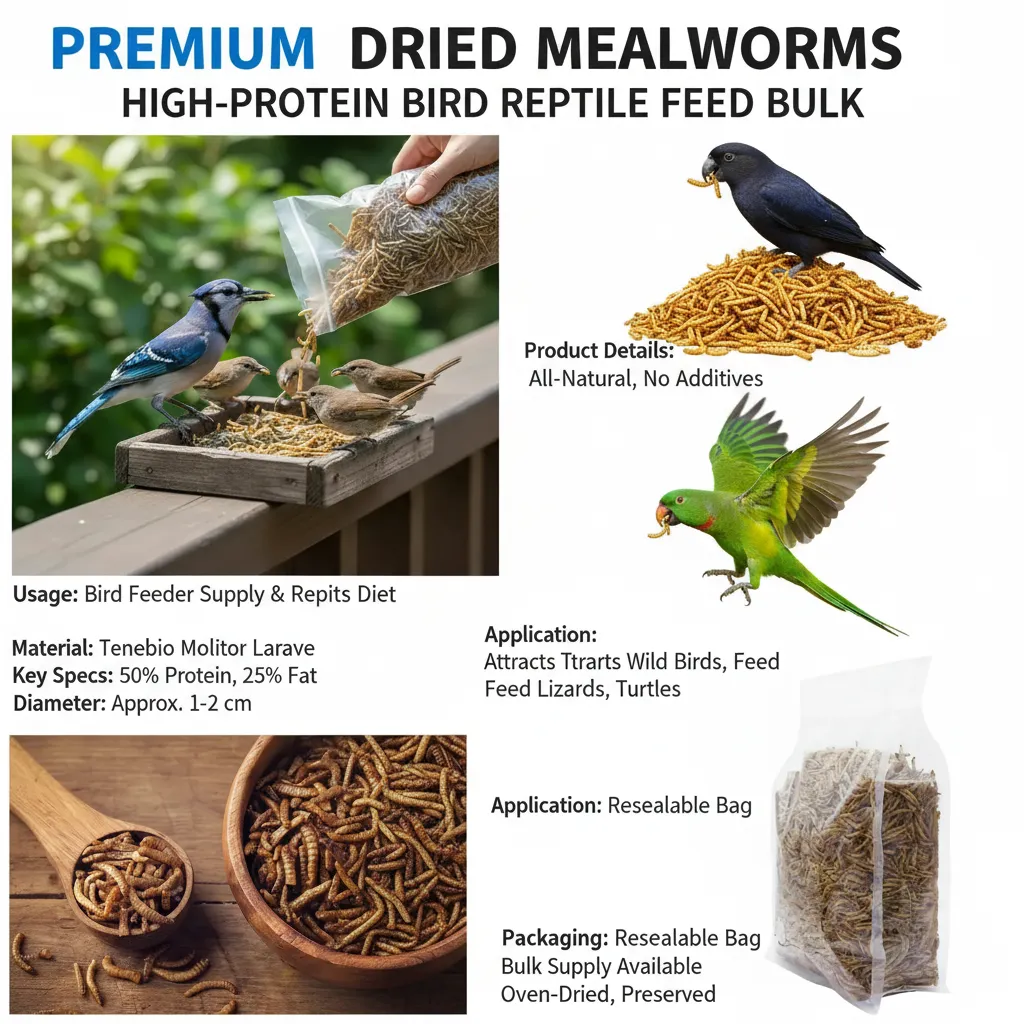 Bird high calcium worm treats manufacturer
