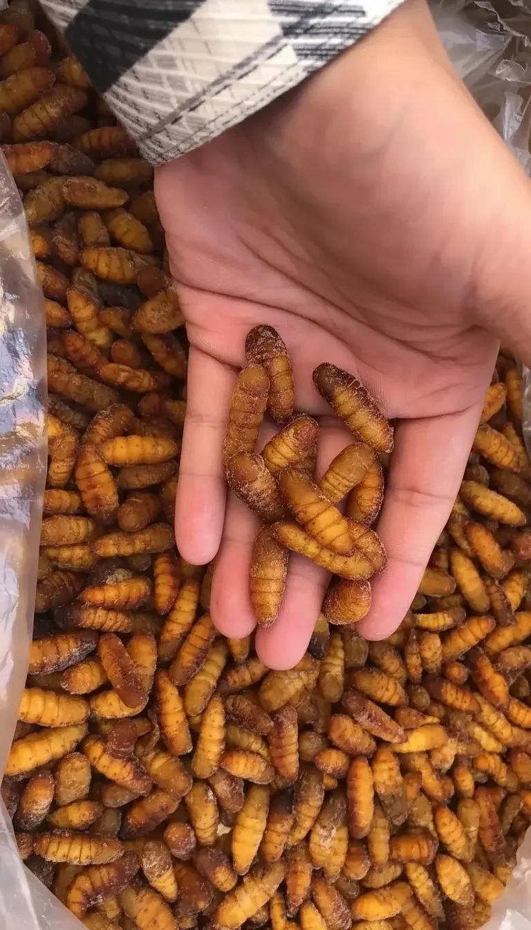 High-Protein Dried Silkworm Pupae image thumbnail