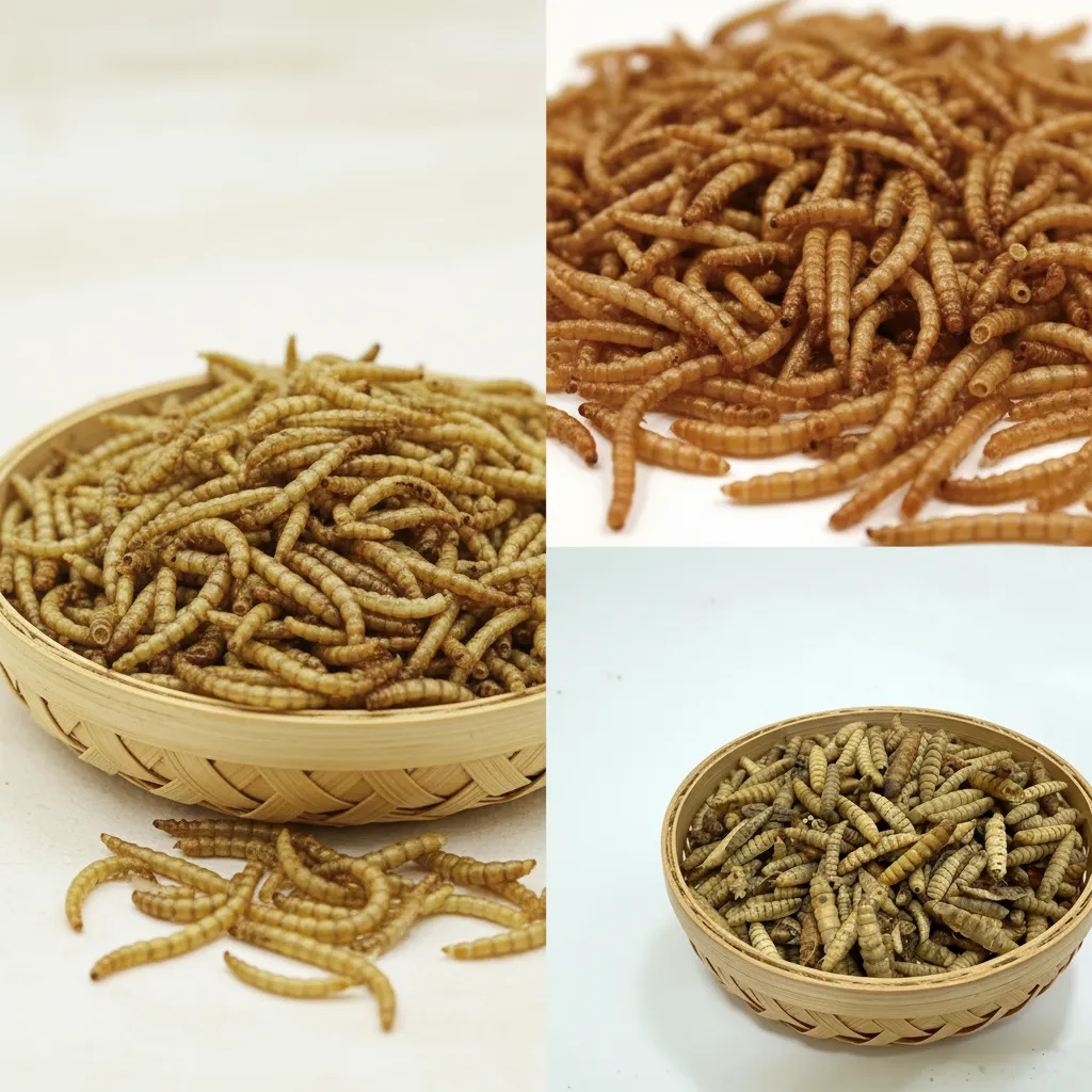 Freeze dried high calcium worms image thumbnail