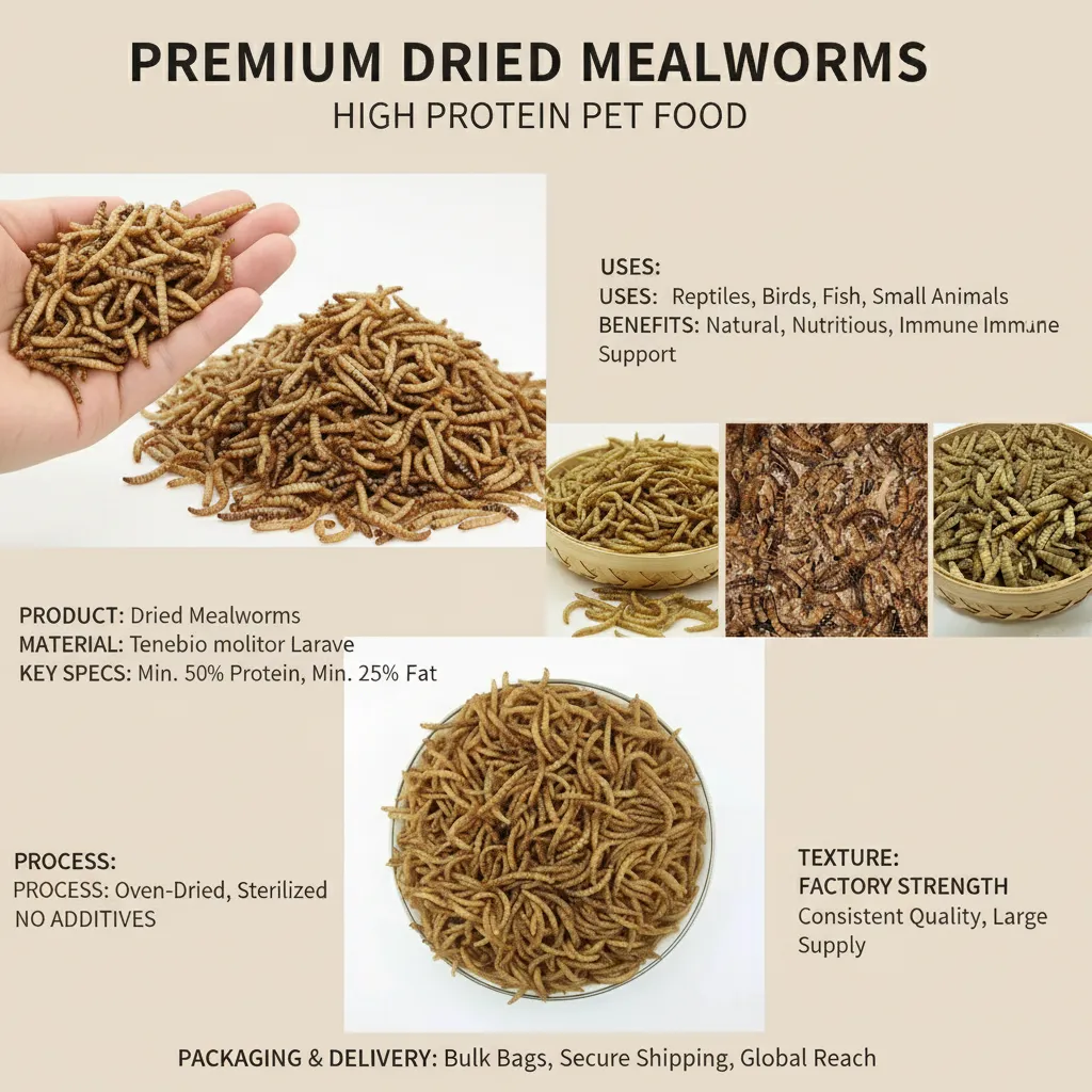 Freeze dried high calcium worms wholesale