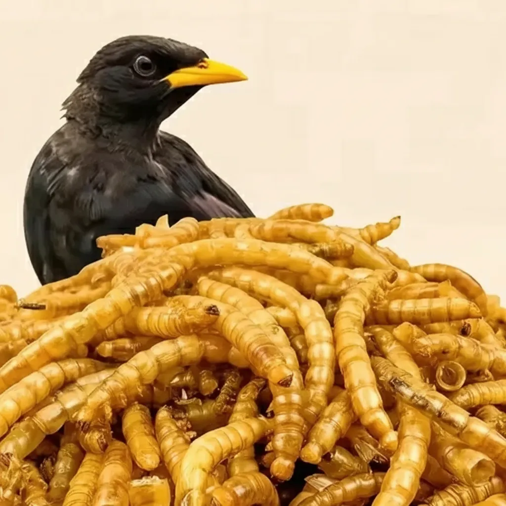 Bird high calcium worm treats