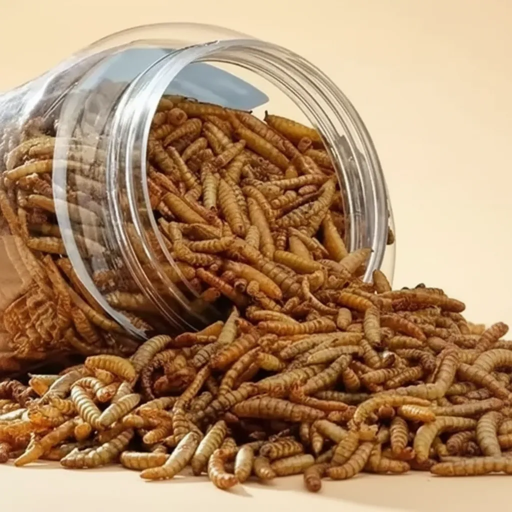 Natural live protein feeder worm image thumbnail