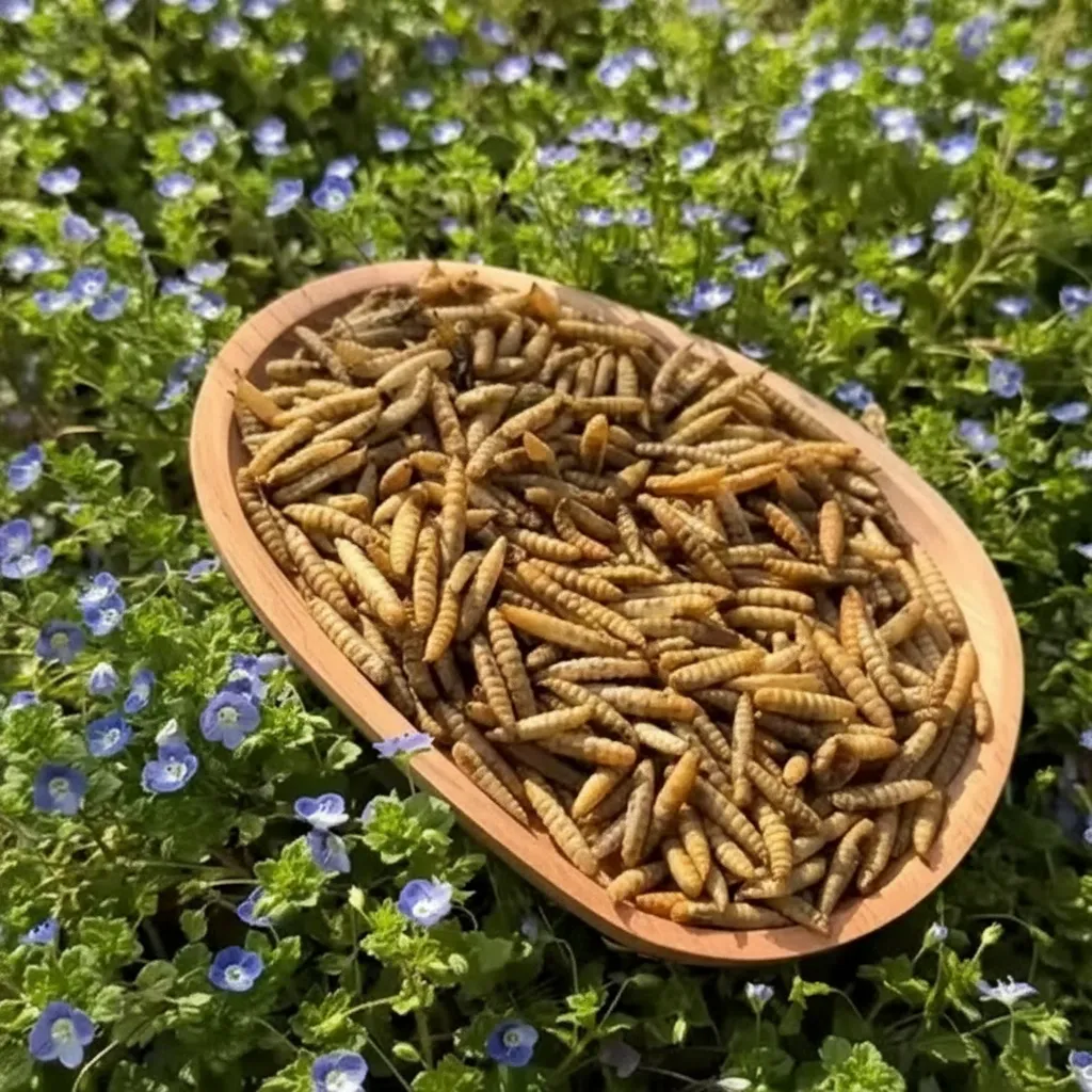Fresh live protein insect worm