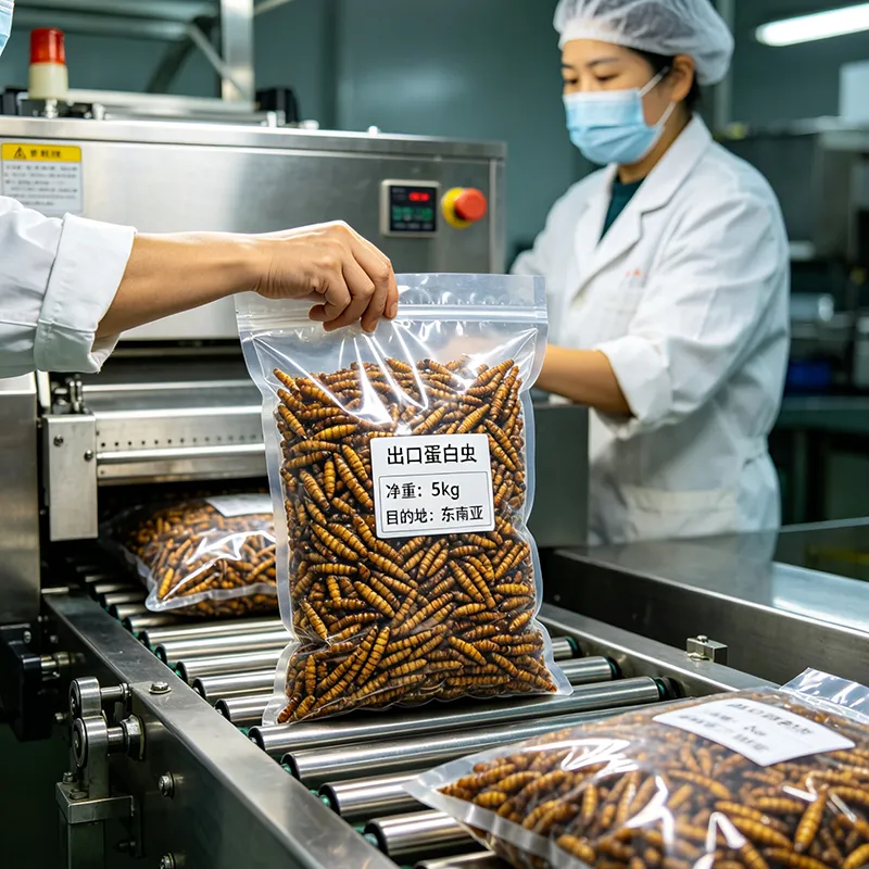 Pet high calcium worm food image thumbnail