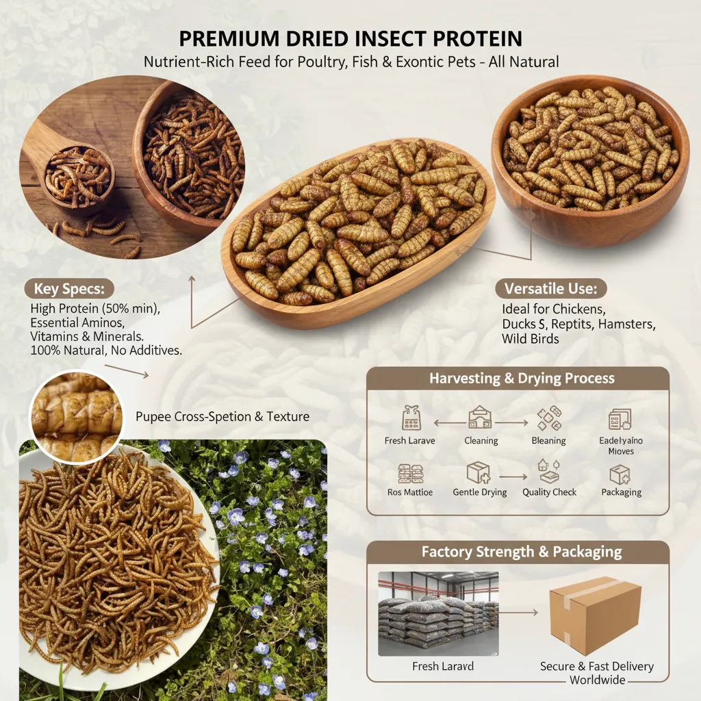 Fresh live protein insect worm wholesale