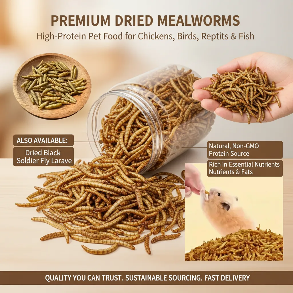 High protein calcium worms supplier