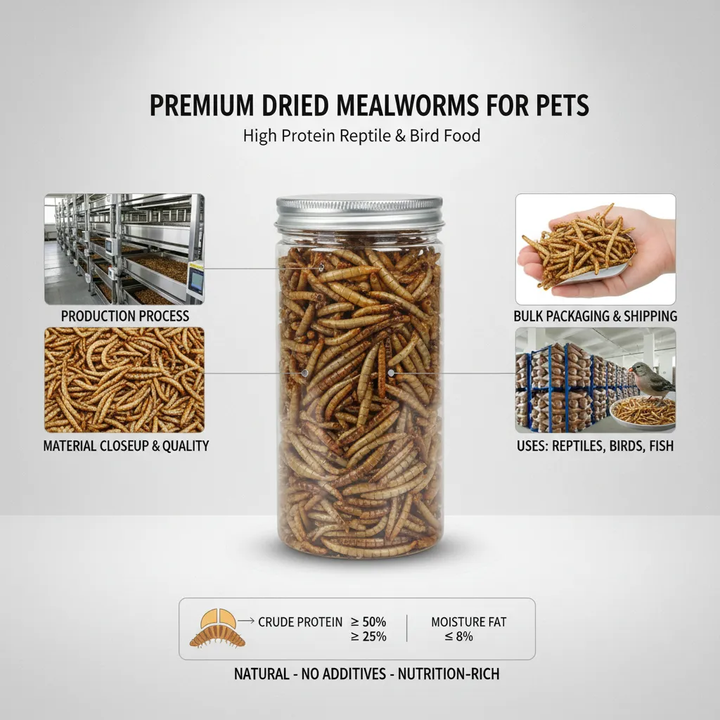 Natural high calcium worms supplier