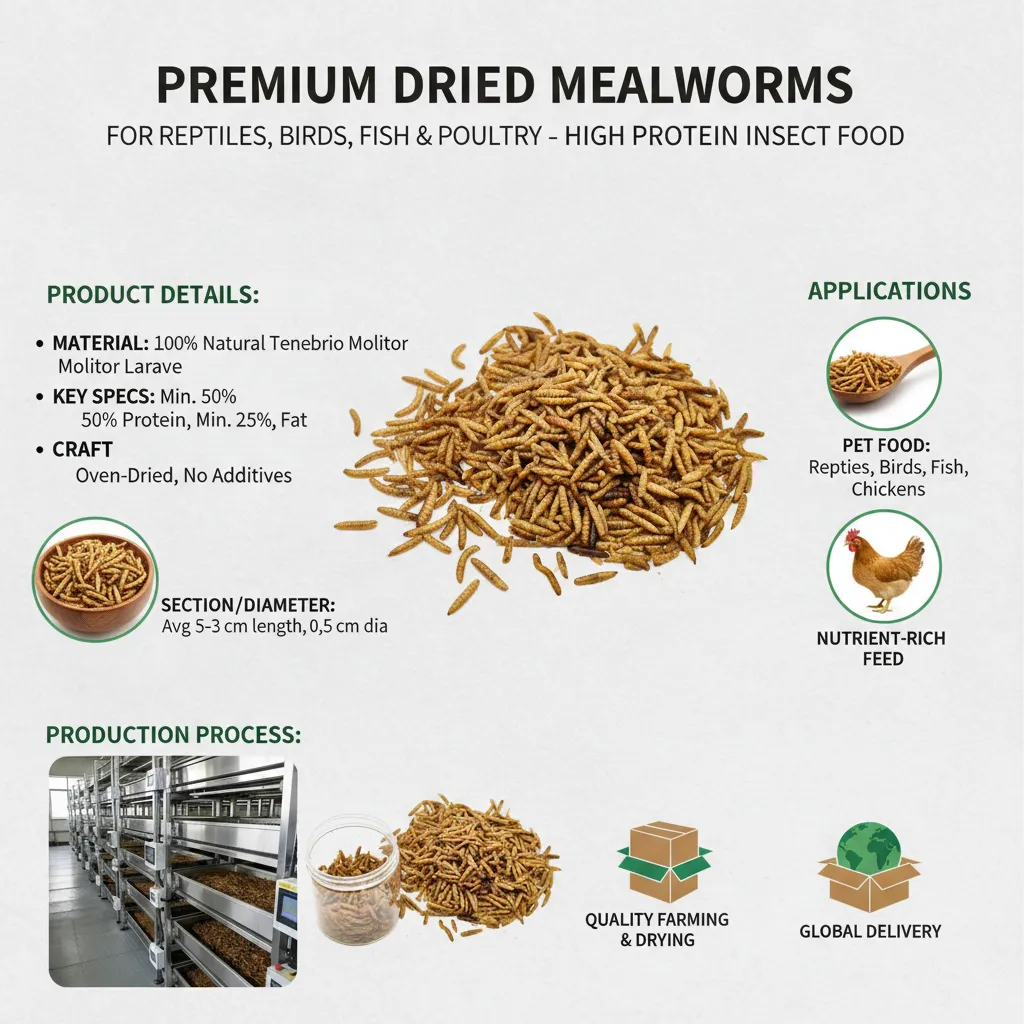 Nutritious high calcium larvae supplier