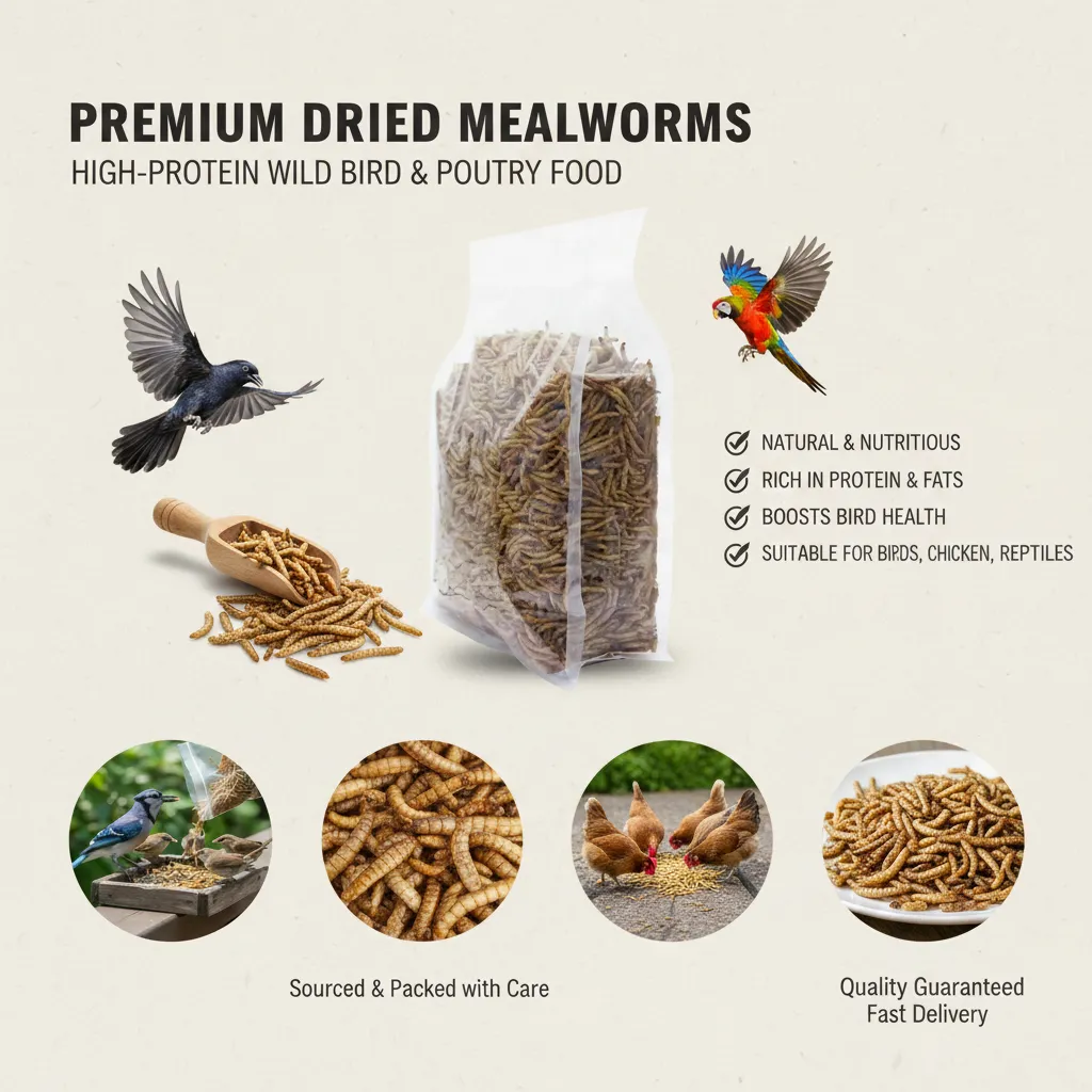 Bird high calcium worm treats wholesale