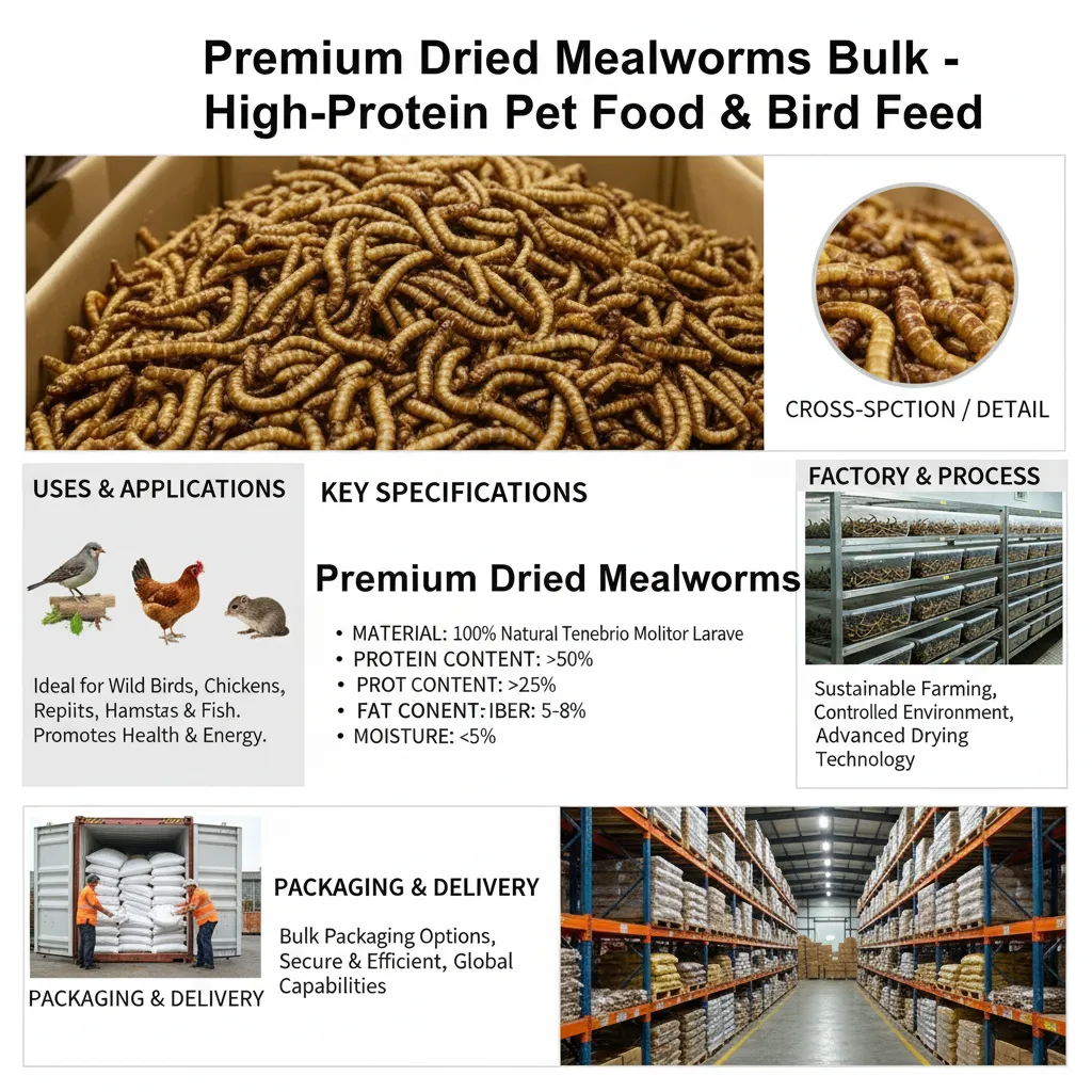 Pet feed high calcium larvae supplier