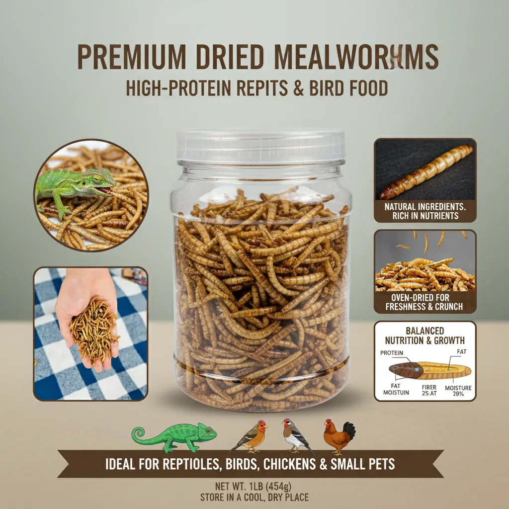 High calcium livestock feed worms wholesale