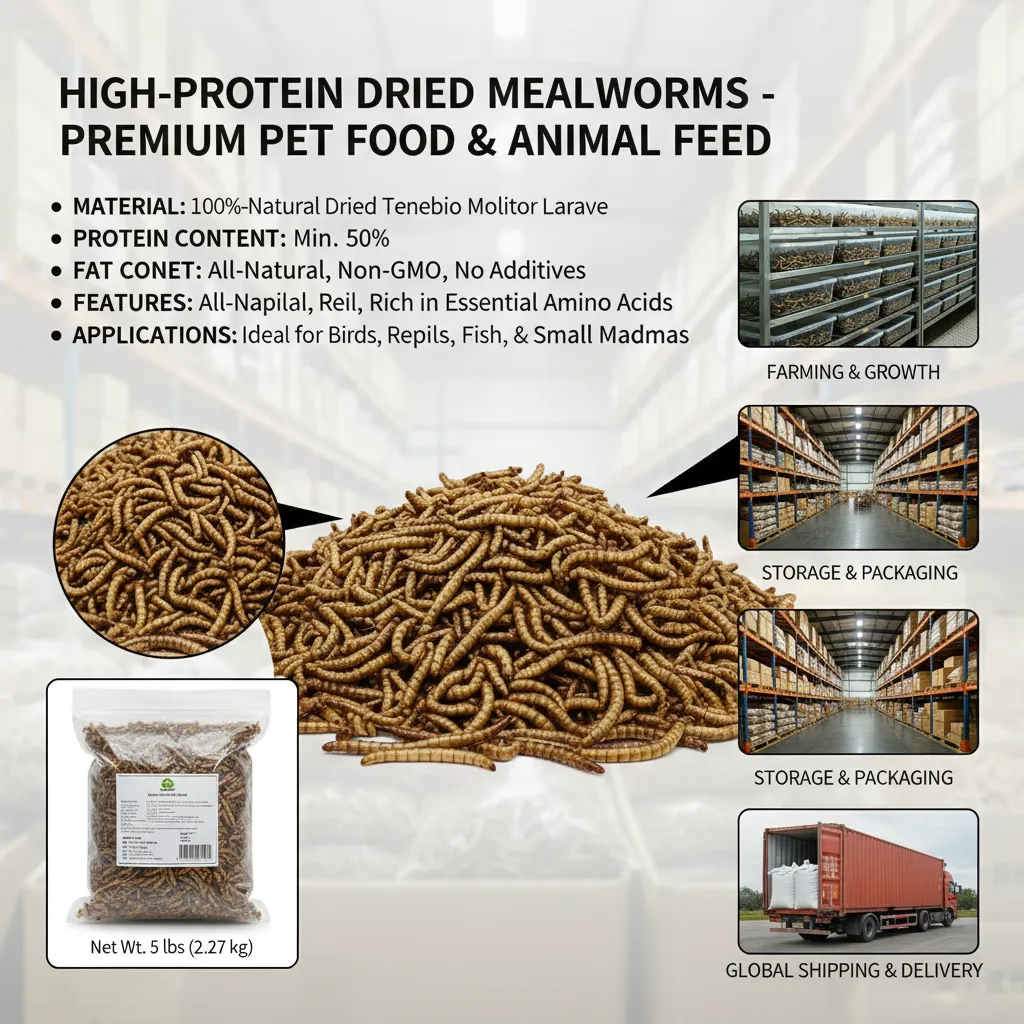 Pet feed high calcium larvae wholesale