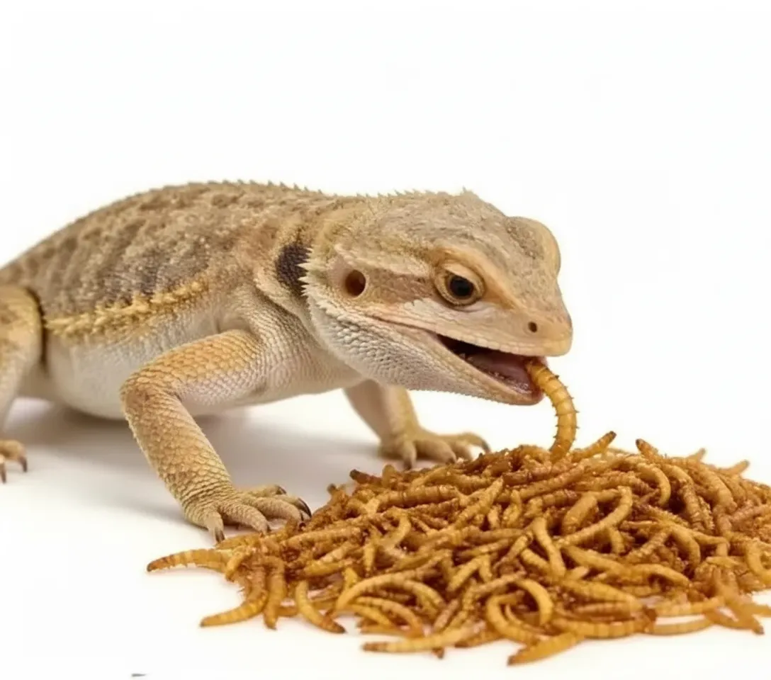 Natural live protein feeder worm image thumbnail