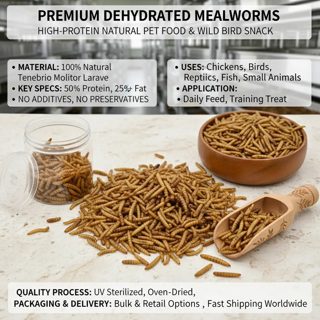 Nutritious high calcium larvae manufacturer