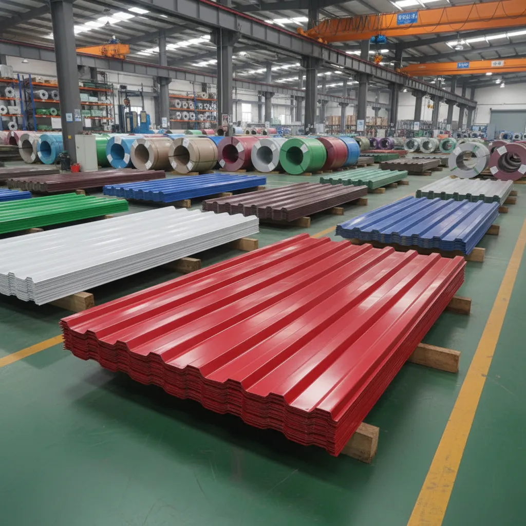 Roofing color steel sheet wholesale